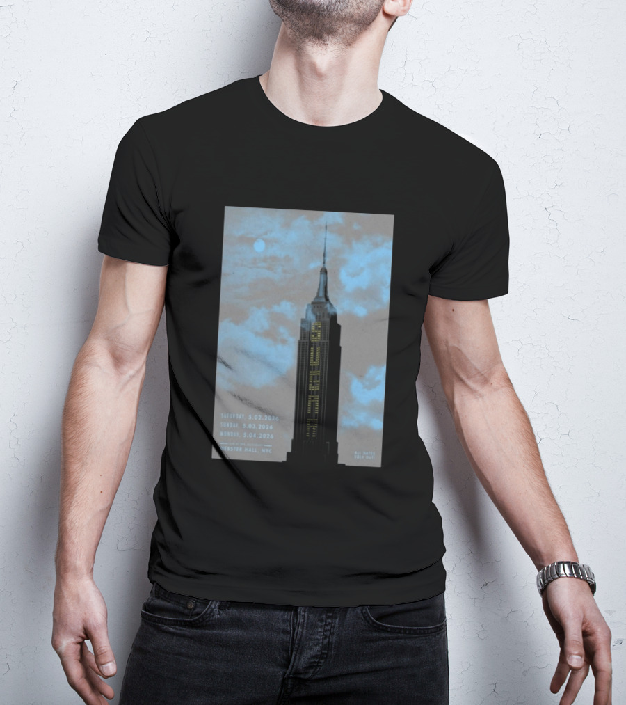 SUGAR Empire State Building Webster Hall NYC May 2 4 2026 T-Shirt