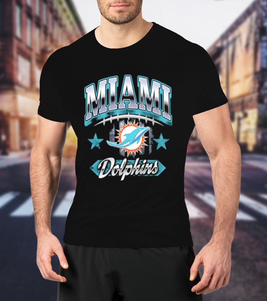 Miami Dolphins Americana 2026 NFL Team Spirit T-Shirt