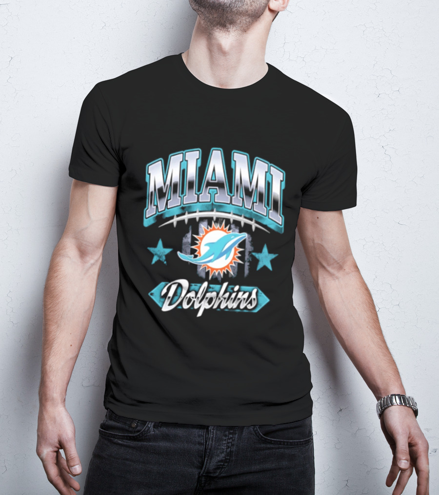 Miami Dolphins Americana 2026 NFL Team Spirit T-Shirt