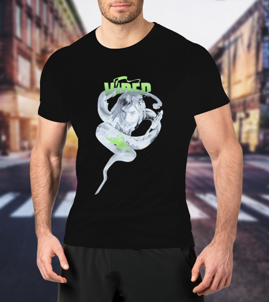 Viper Valorant Why We Fight Back Snake T-Shirt
