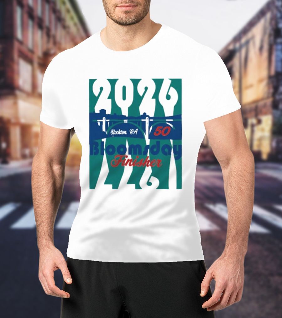 2024 Bloomsday Finisher 50th Annual Race Spokane 12K T-Shirt