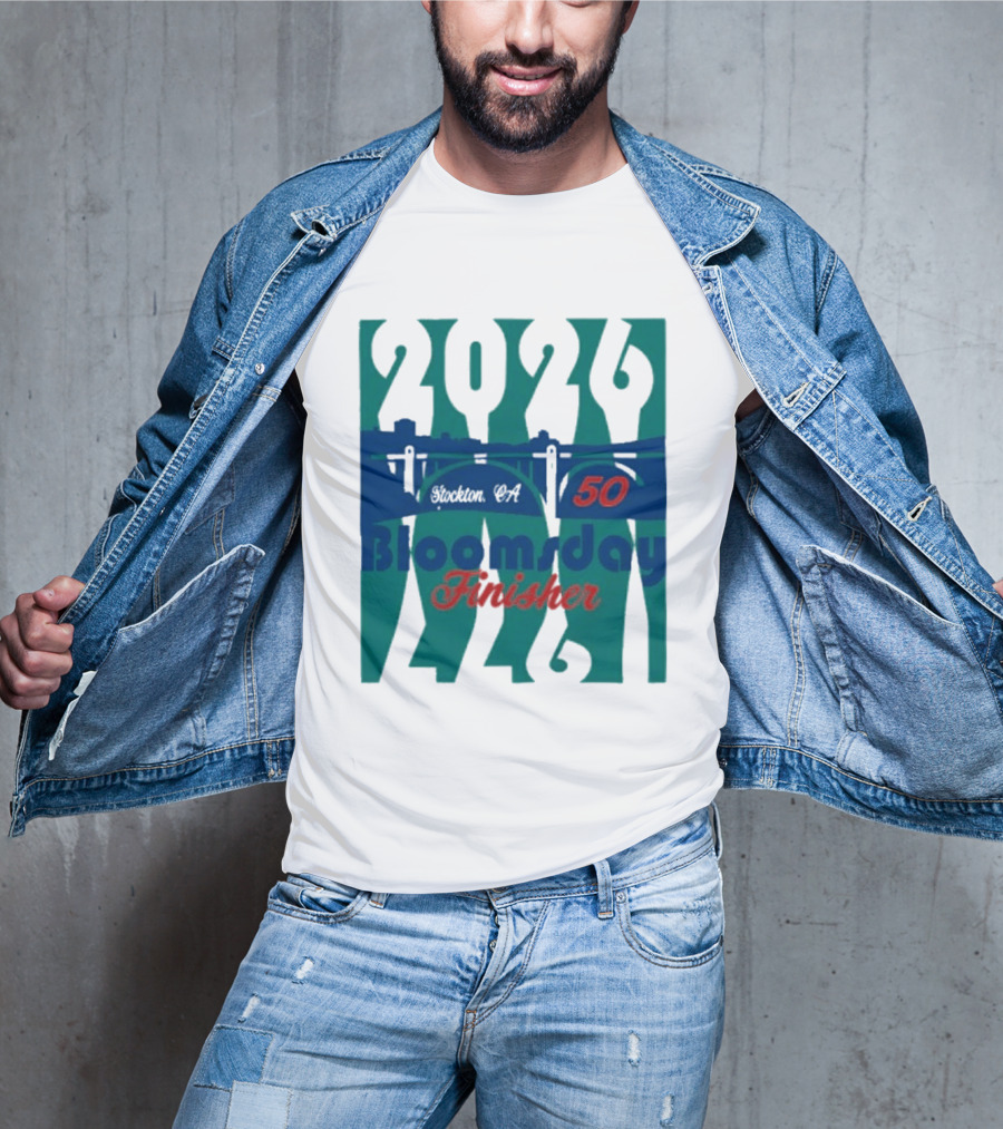 2024 Bloomsday Finisher 50th Annual Race Spokane 12K T-Shirt