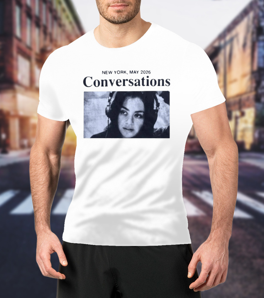 Charli XCX Conversations New York May 2026 T-Shirt