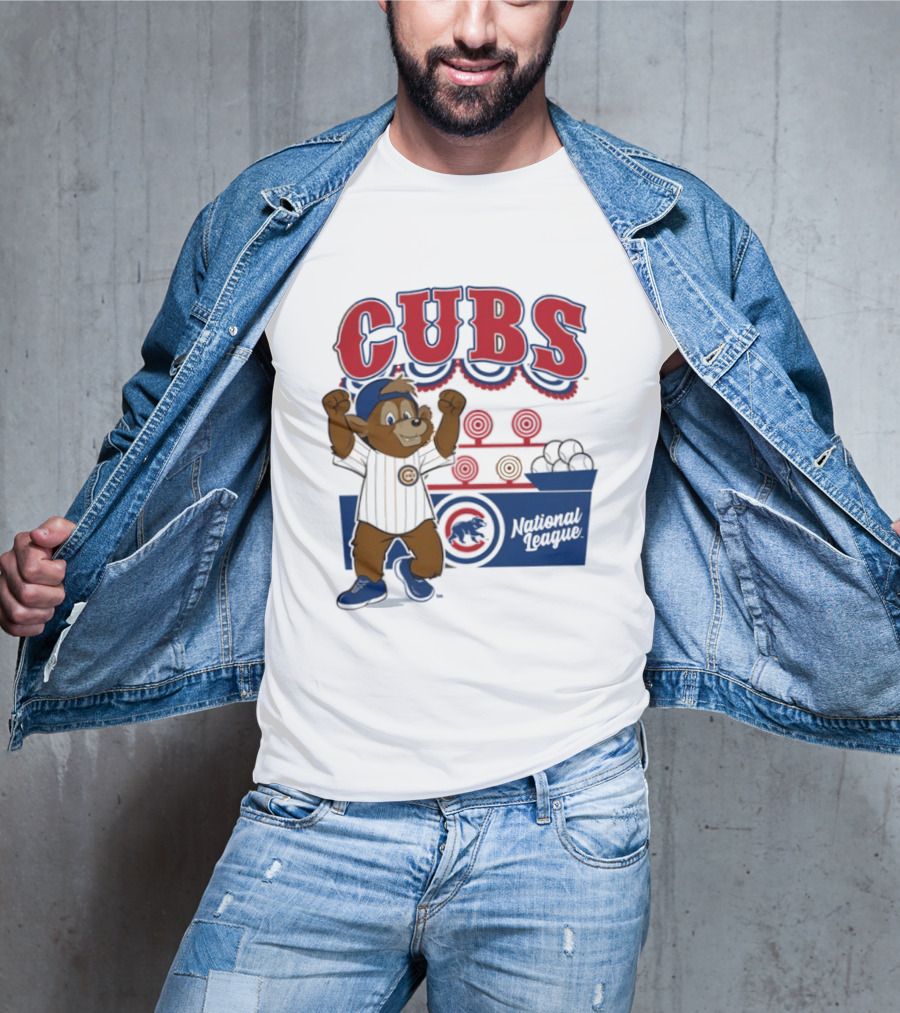 Chicago Cubs National League Carnival Bear Cubs T-Shirt