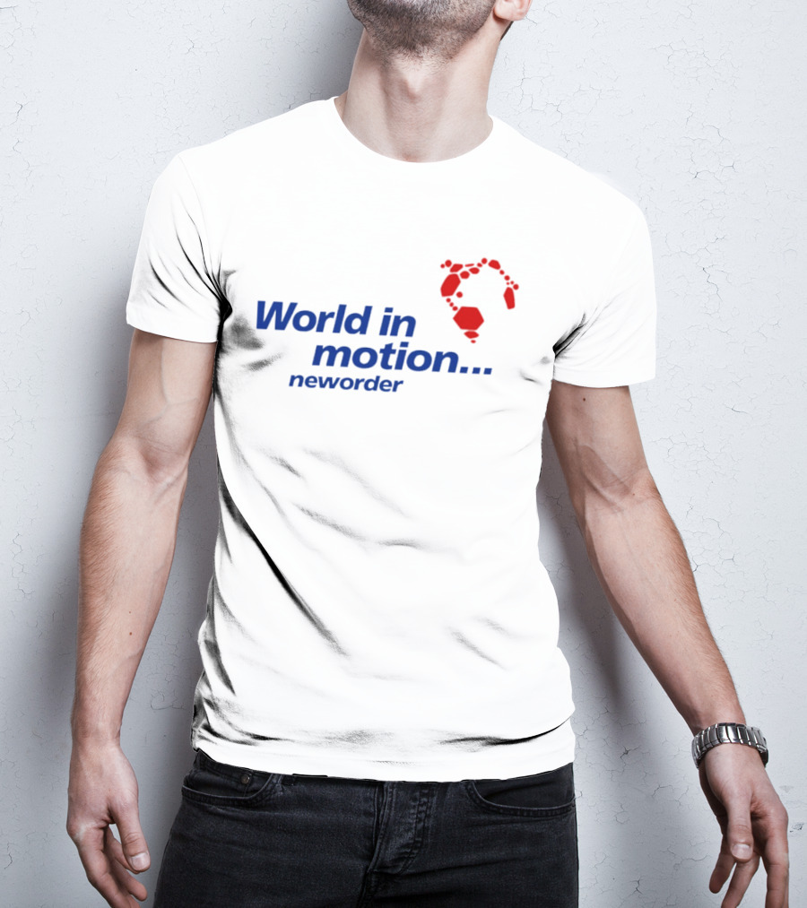 World In Motion New Order England Football T-Shirt