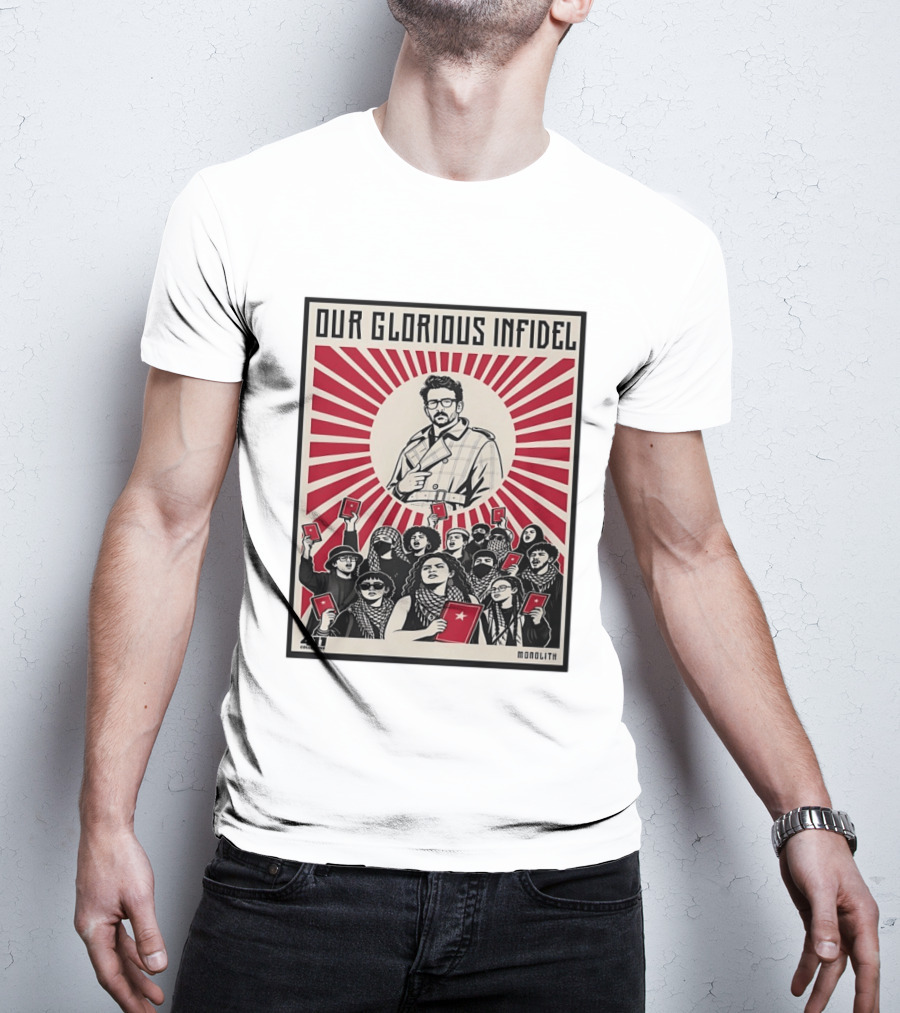 Onolith Collective Our Glorious Infidel 411 Monolith Red Star Revolution T-Shirt