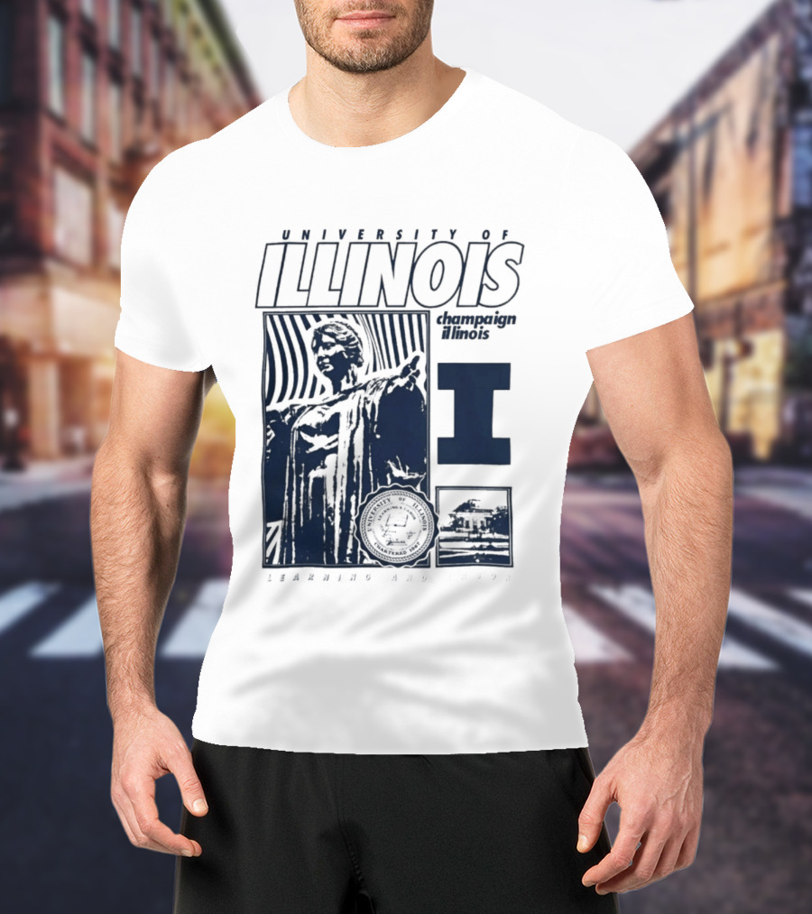University Of Illinois Alma Mater Champaign Urbana Gameday Spirit T-Shirt