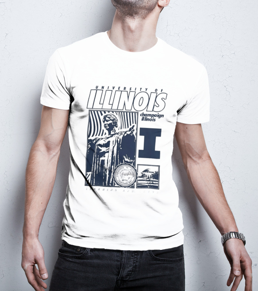 University Of Illinois Alma Mater Champaign Urbana Gameday Spirit T-Shirt
