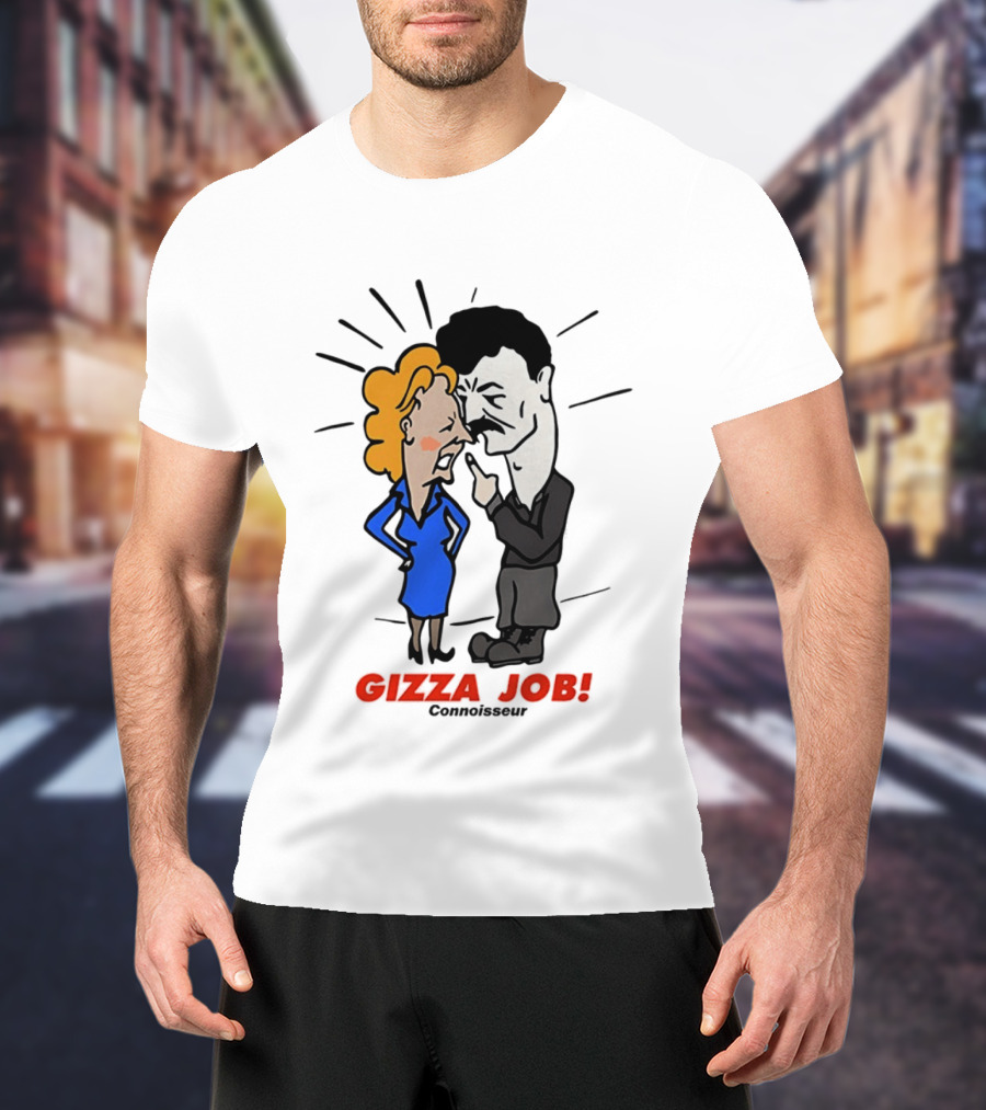 Yosser Hughes Gizza Job Cartoon Illustration By Comictees.com T-Shirt