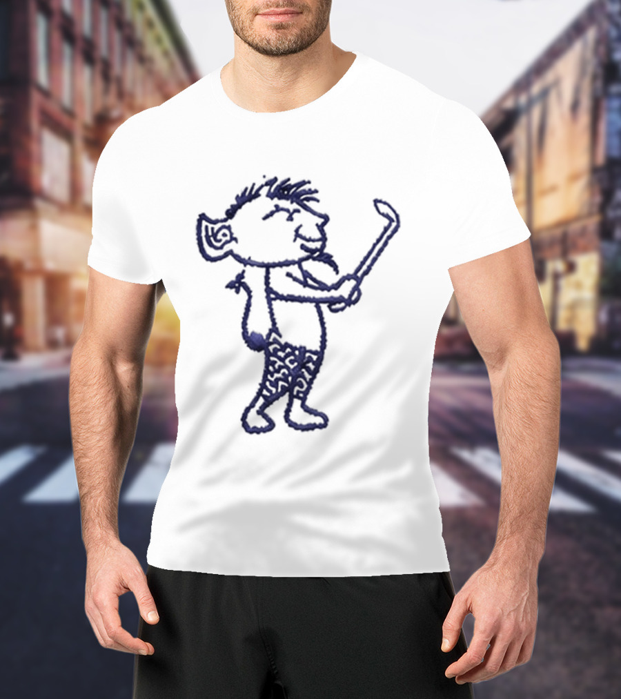 Ryan Jamison DIBS DePaul Golf Hat Character Sketch T-Shirt