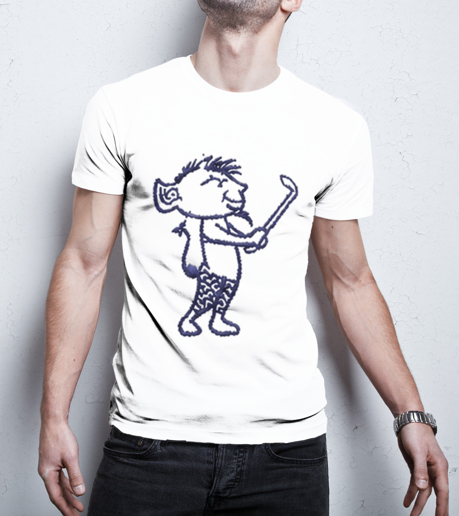 Ryan Jamison DIBS DePaul Golf Hat Character Sketch T-Shirt