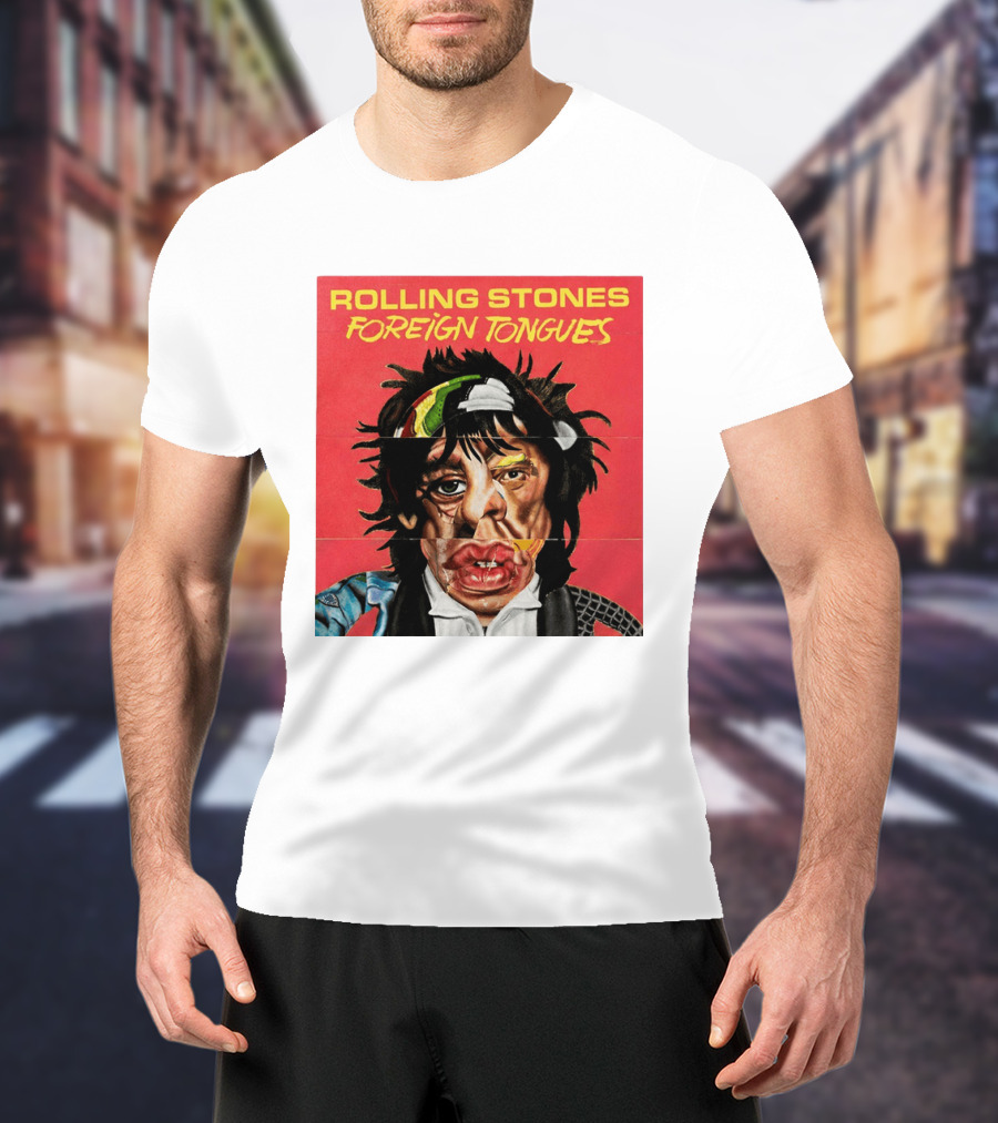 The Rolling Stones Foreign Tongues Album Cover Art 2026 T-Shirt