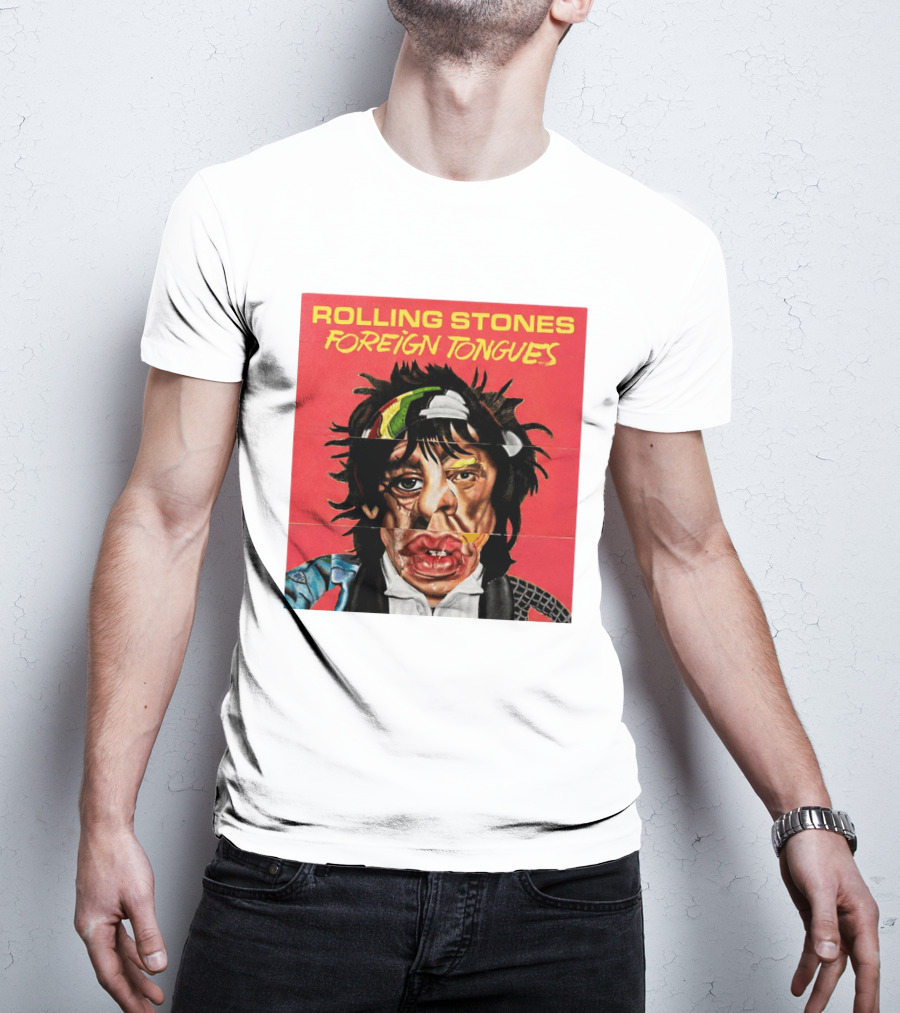 The Rolling Stones Foreign Tongues Album Cover Art 2026 T-Shirt