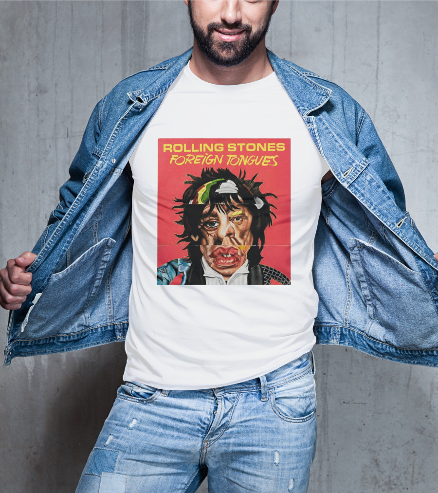 The Rolling Stones Foreign Tongues Album Cover Art 2026 T-Shirt