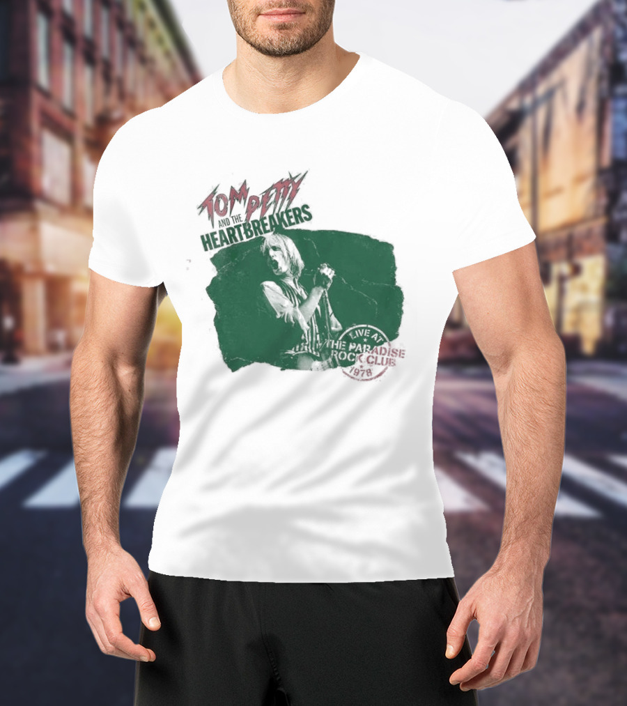 Tom Petty Live At The Paradise Rock Club Boston 1978 T-Shirt
