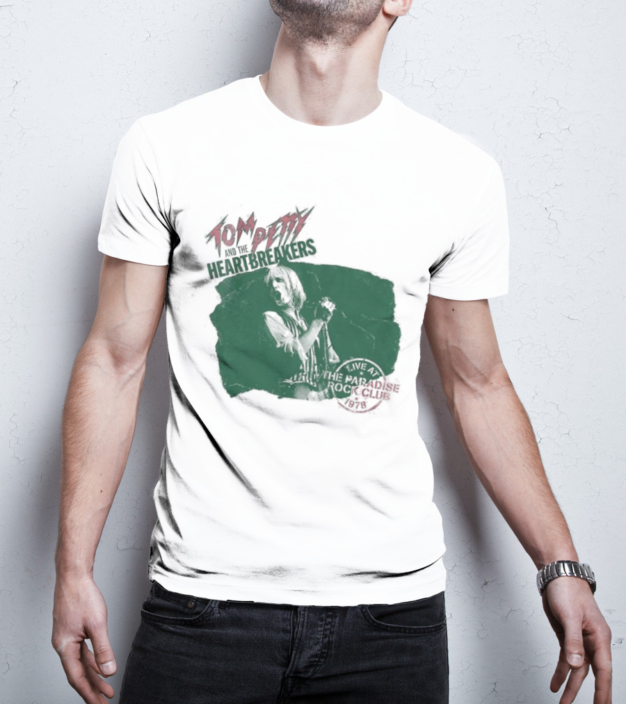 Tom Petty Live At The Paradise Rock Club Boston 1978 T-Shirt