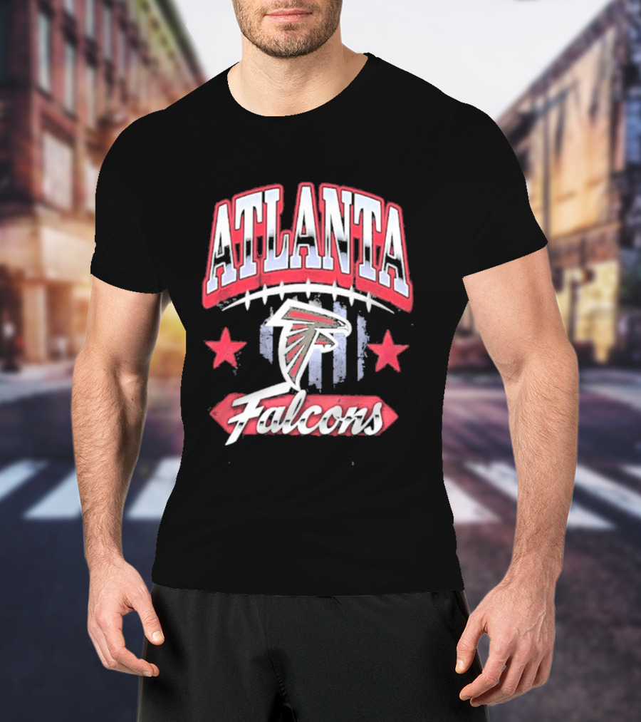 Atlanta Falcons Americana 2026 Stars And Stripes NFL Team Spirit T-Shirt