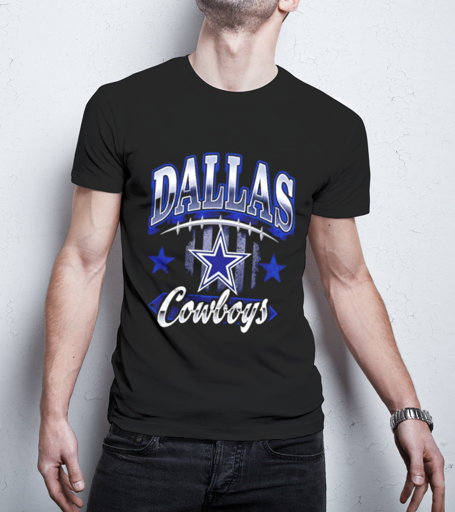 Dallas Cowboys Americana 2026 Star And Stripes Football Team Fan T-Shirt