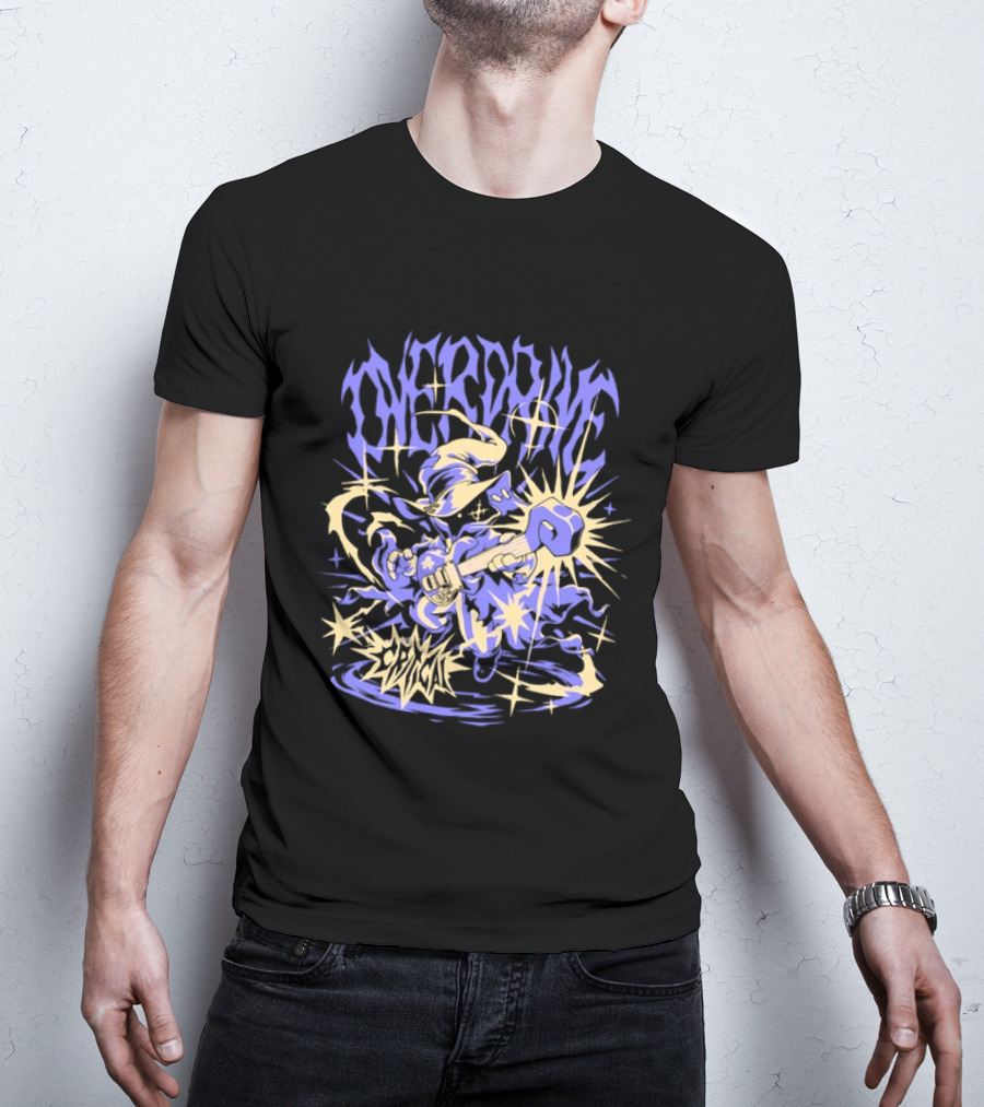 Final Fantasy Overdrive Explosive Cosmic Guitar Power T-Shirt