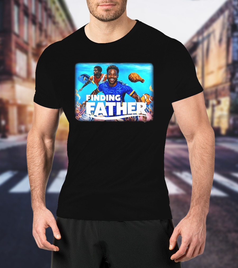 Finding Father Underwater Adventure With Fish And Coral T-Shirt