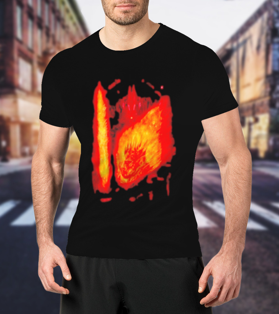 Flame Knight Fire Armor Blaze T-Shirt
