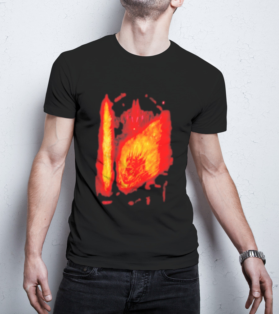 Flame Knight Fire Armor Blaze T-Shirt