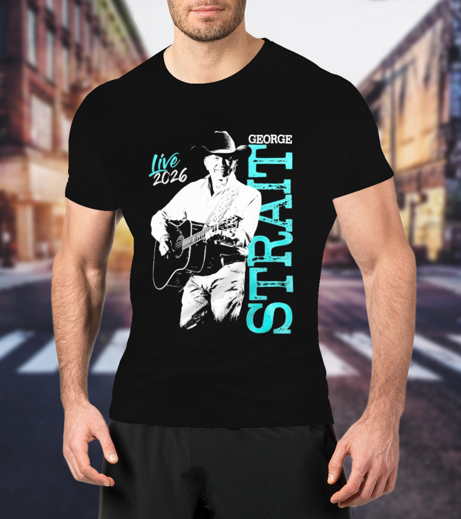 George Strait Live 2026 Death Valley Edition Black T-Shirt