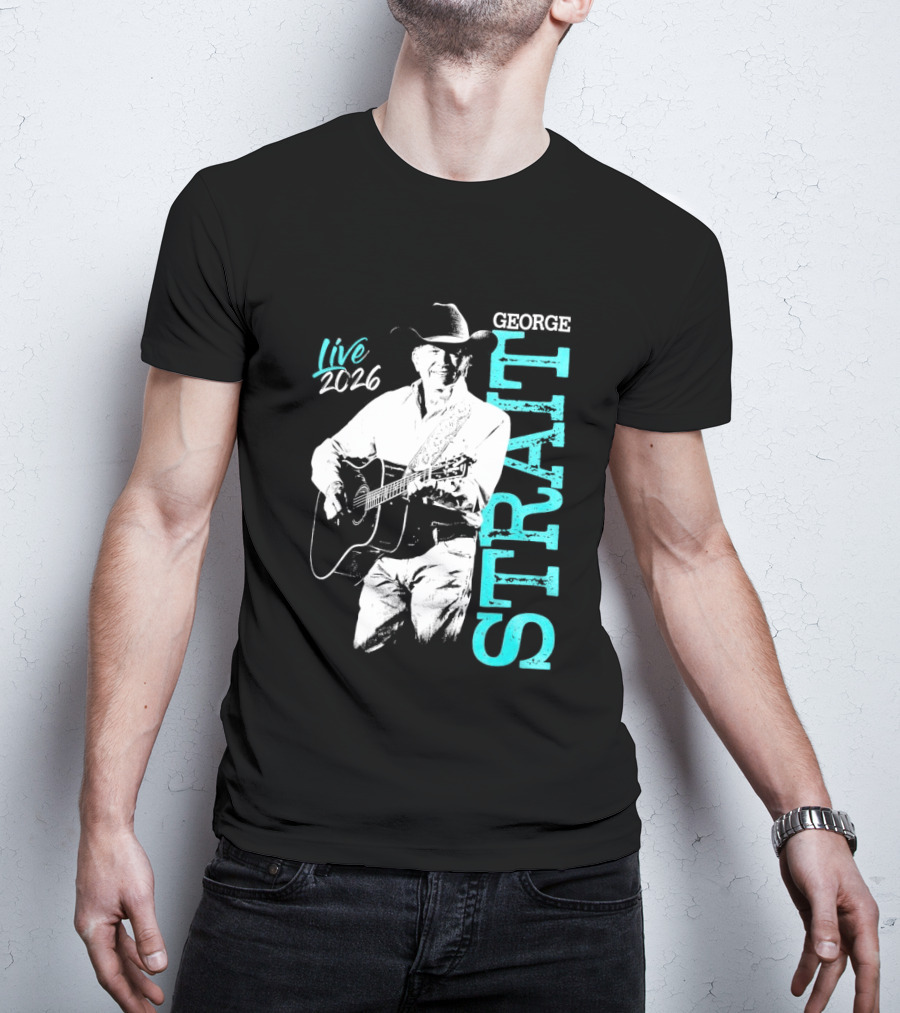 George Strait Live 2026 Death Valley Edition Black T-Shirt