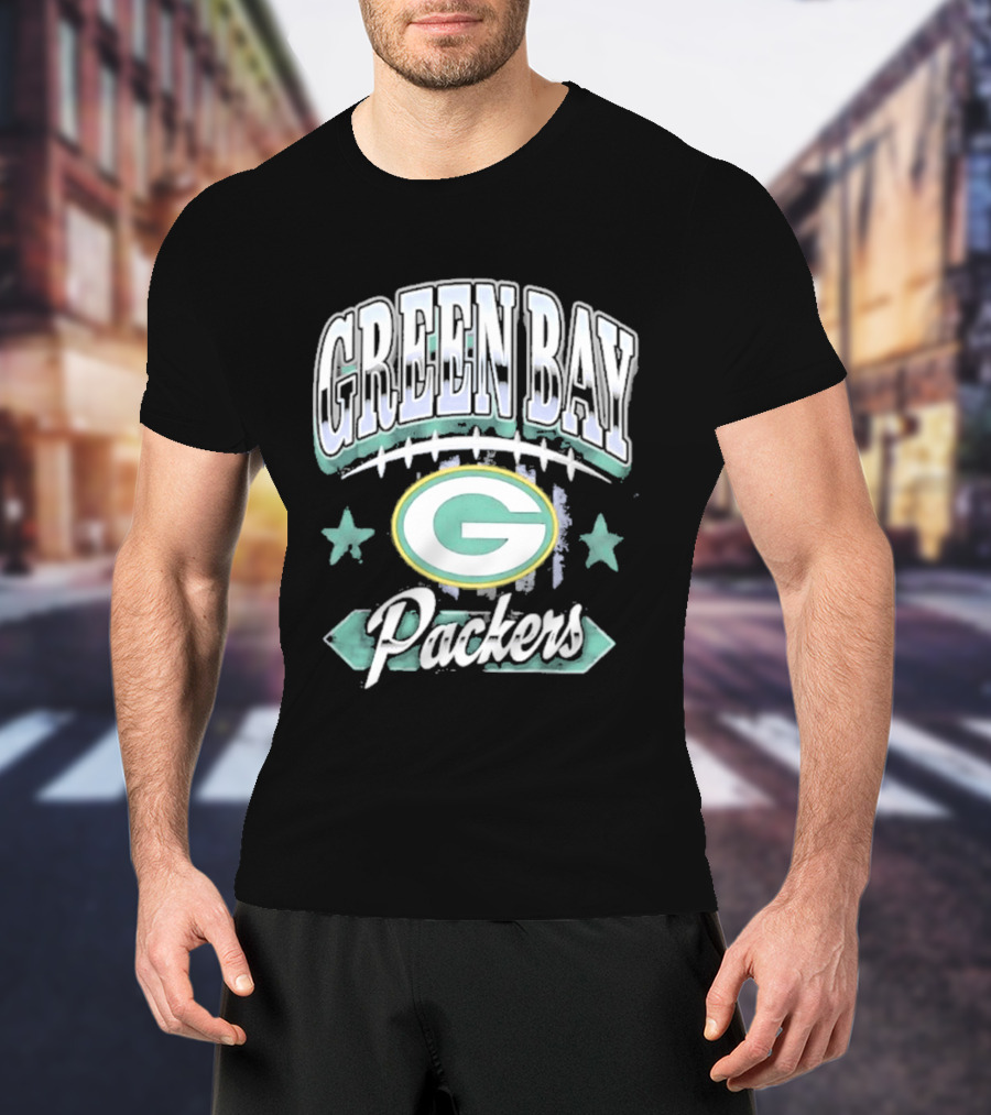 Green Bay Packers Americana 2026 Edition With Stars And Classic Team T-Shirt