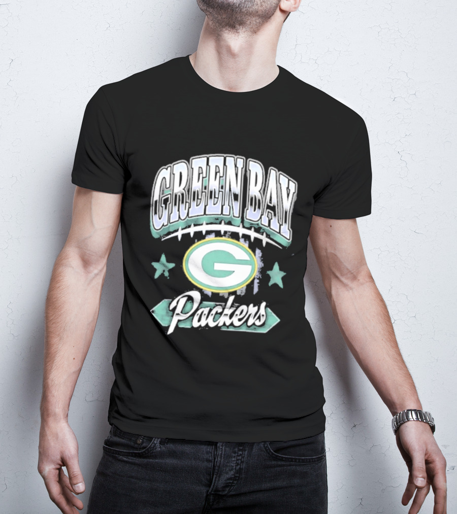 Green Bay Packers Americana 2026 Edition With Stars And Classic Team T-Shirt
