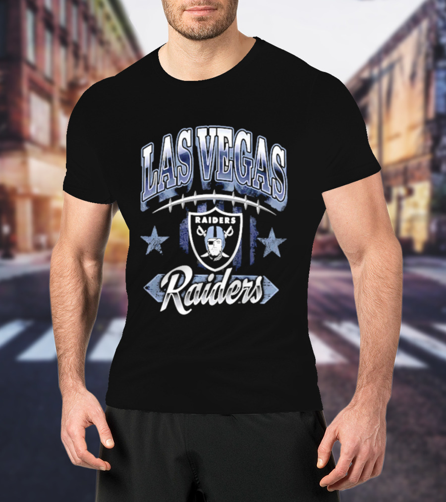 Las Vegas Raiders Americana 2026 Football Team Stars T-Shirt