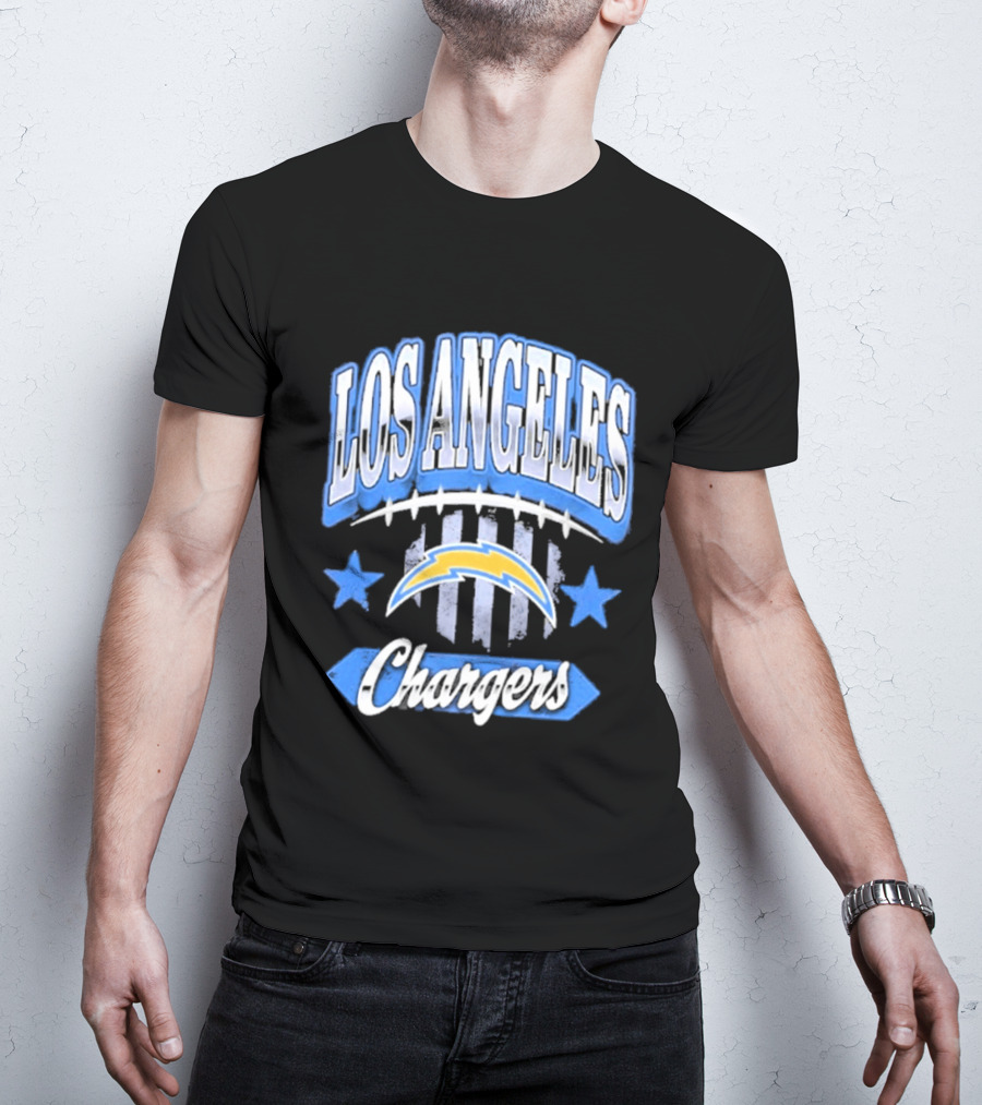Los Angeles Chargers Americana Stars And Stripes 2026 T-Shirt