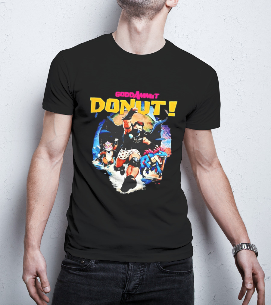 Goddamnit Donut Mongo Dungeon Crawler Carl Adventure T-Shirt