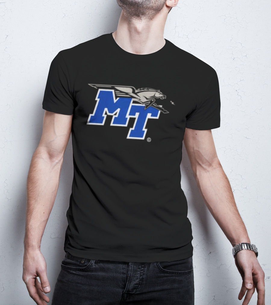 Middle Tennessee State Blue Raiders MT Flying Horse T-Shirt