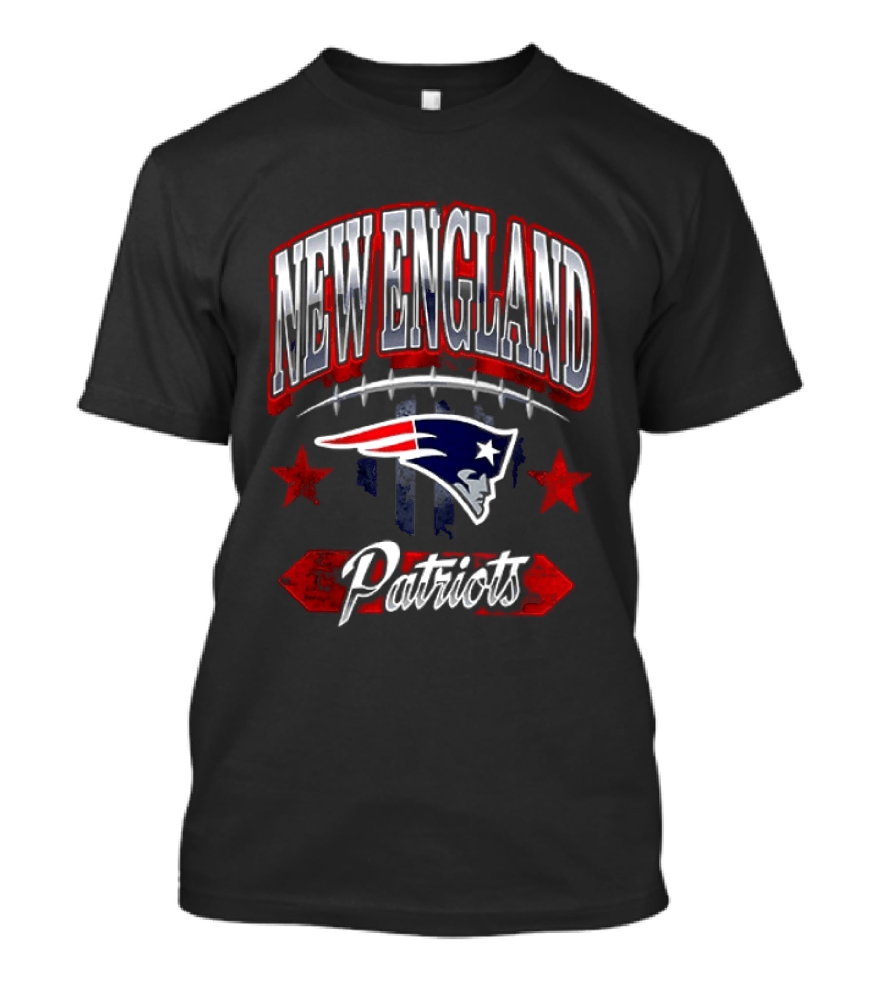 New England Patriots Americana 2026 Stars And Stripes T-Shirt