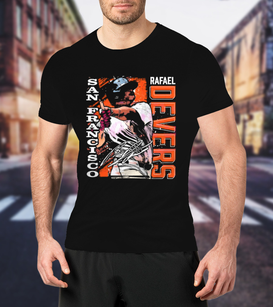 Rafael Devers San Francisco Baseball T-Shirt