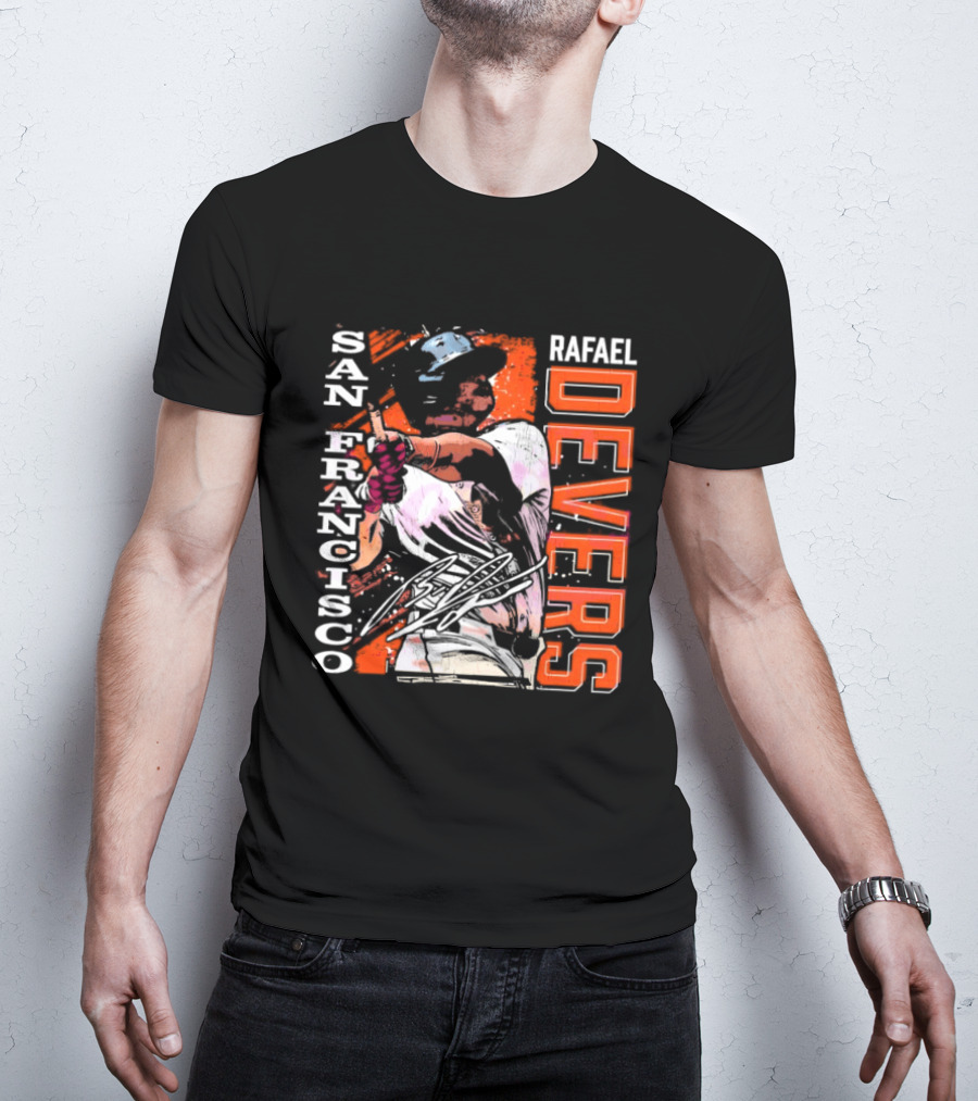 Rafael Devers San Francisco Baseball T-Shirt