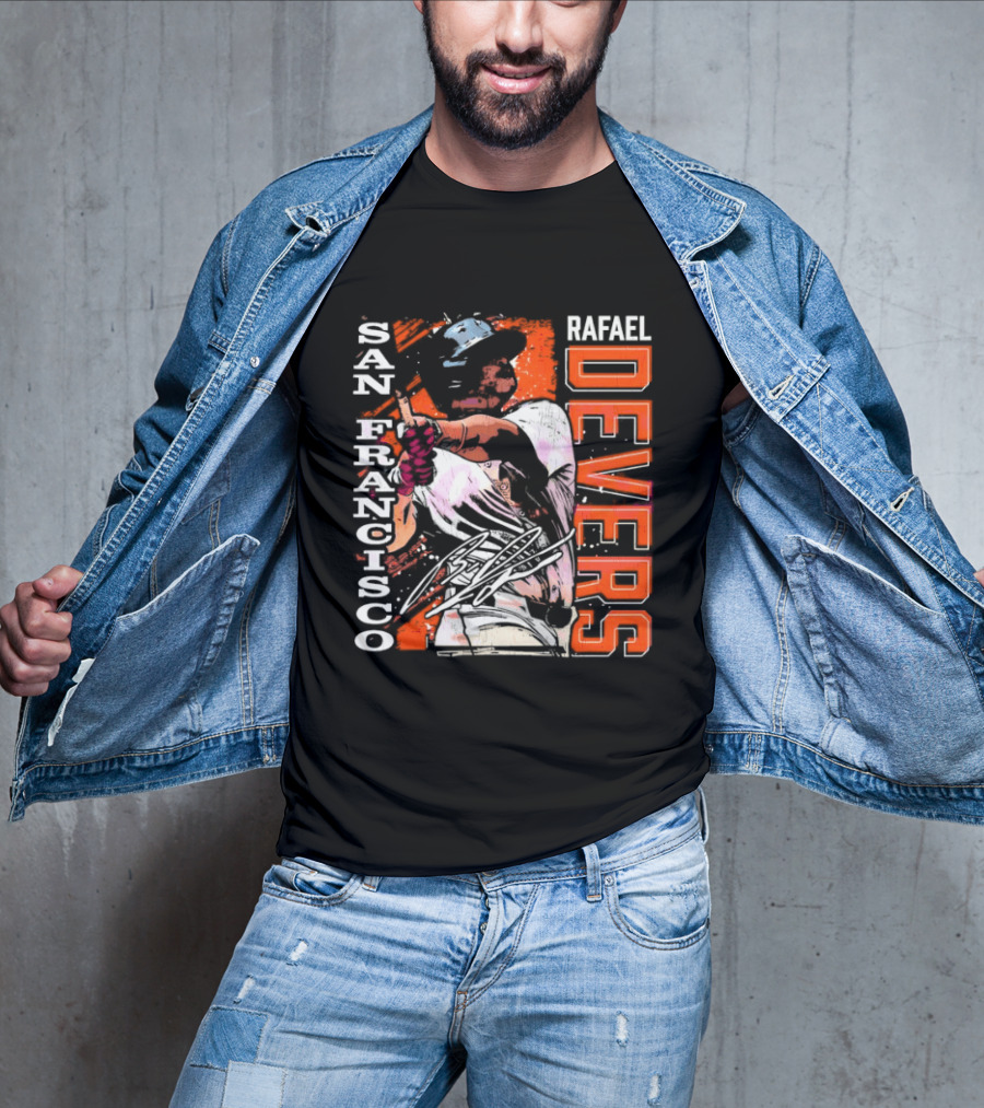 Rafael Devers San Francisco Baseball T-Shirt