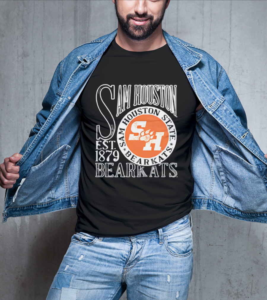 Sam Houston State Bearkats Est 1879 SH Paw T-Shirt