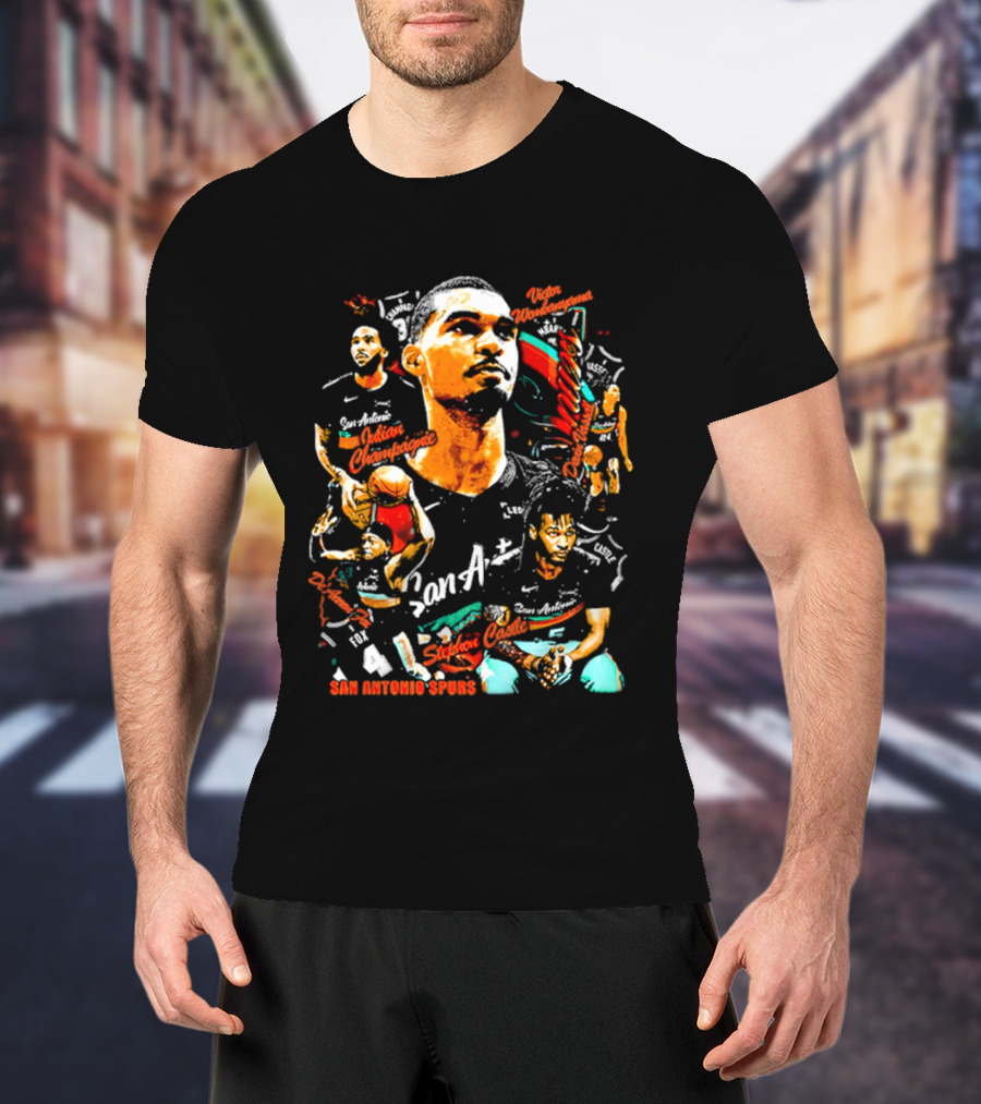 San Antonio Spurs Basketball Legend T-Shirt