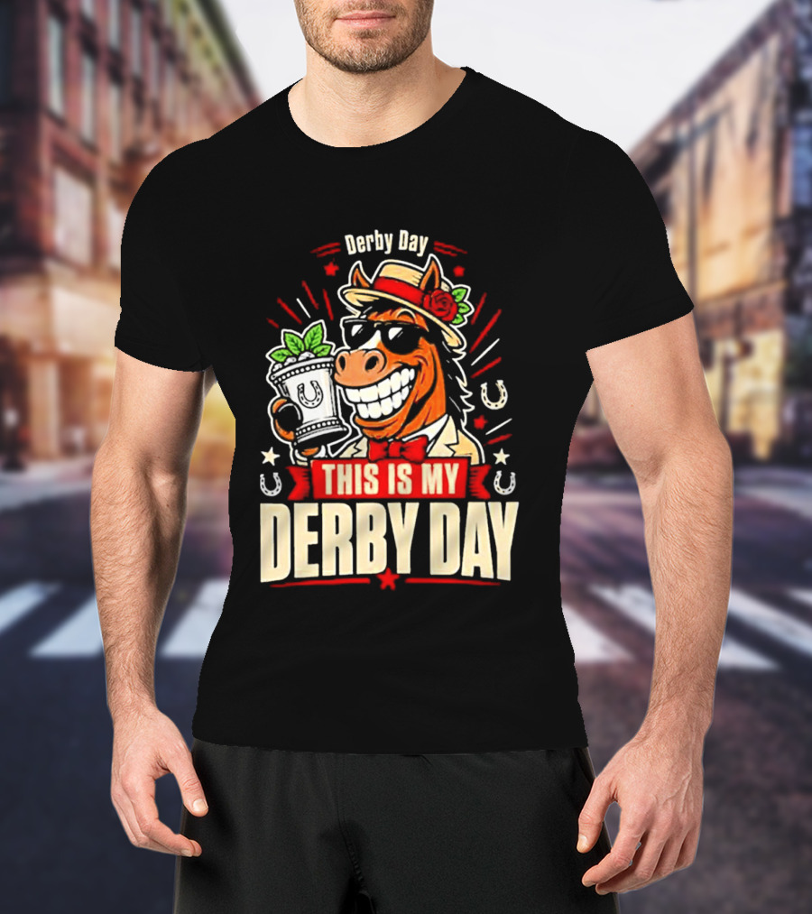 Derby Day Mint Julep Horse Party T-Shirt