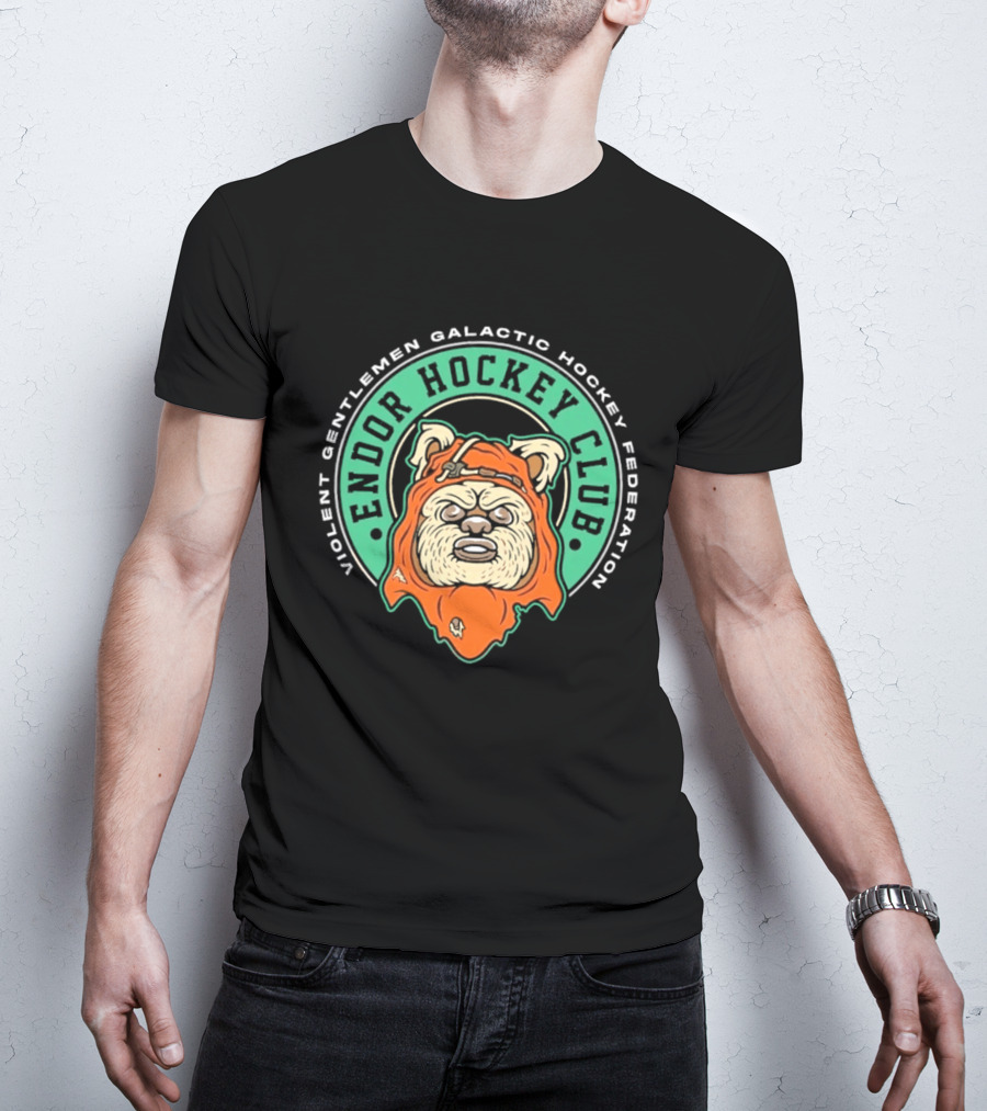 Violent Gentlemen Galactic Hockey Federation Endor Hockey Club 2026 T-Shirt