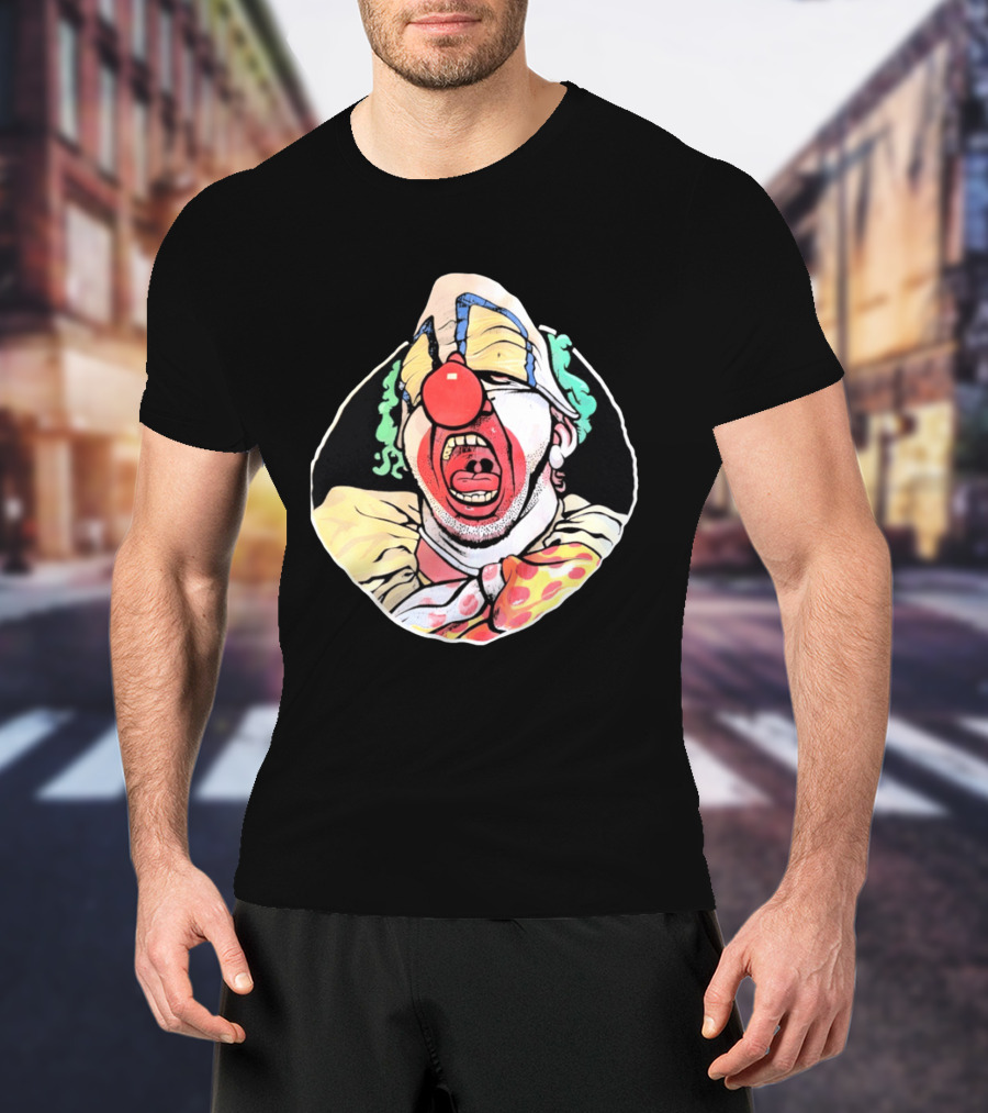 Yucko The Clown Retro Cartoon Style Bold Expression T-Shirt