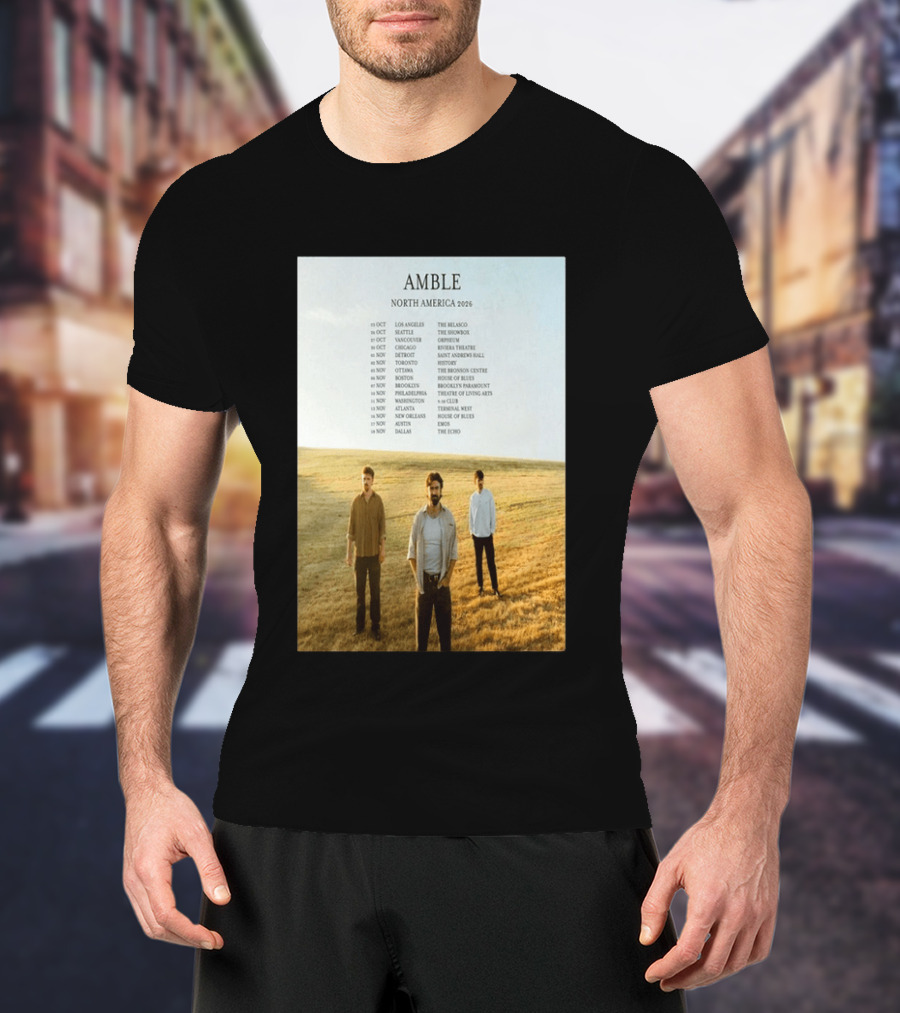 Amble Fall Tour 2026 T-Shirt