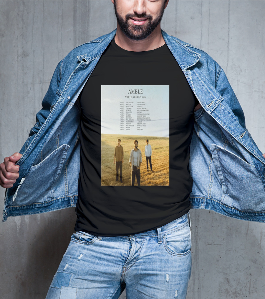 Amble Fall Tour 2026 T-Shirt