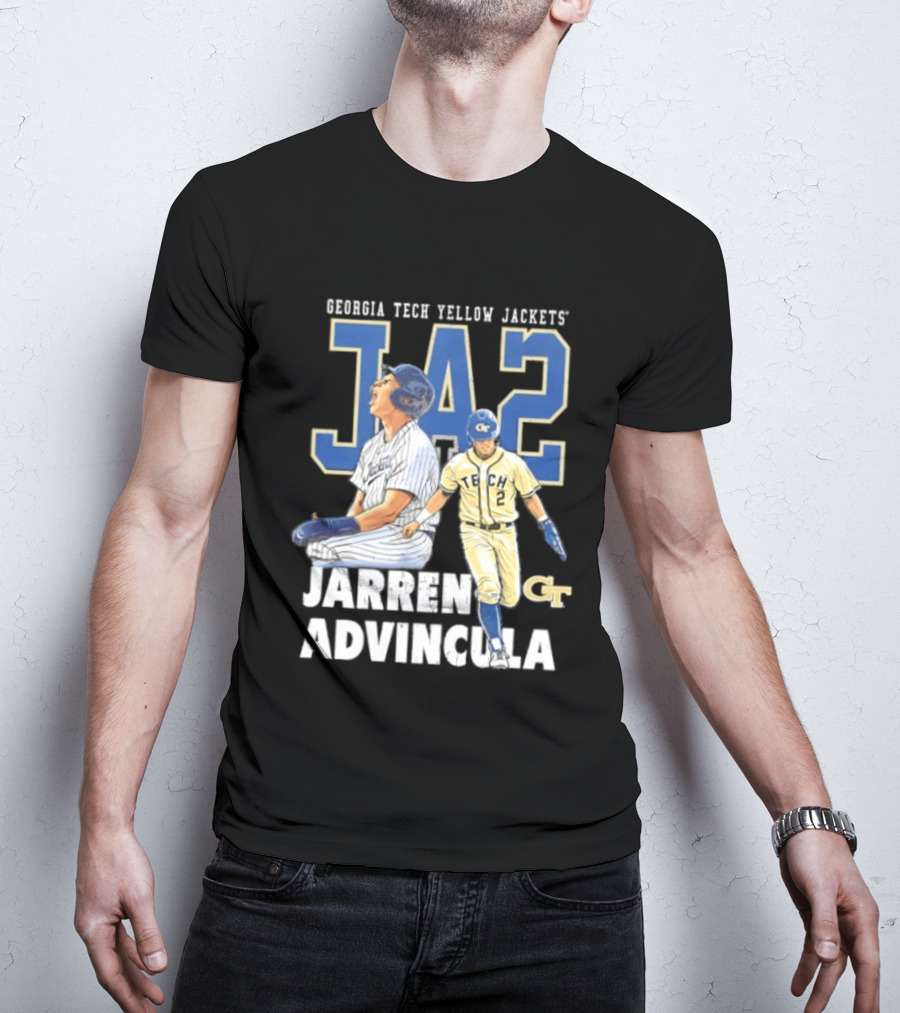 Georgia Tech Yellow Jackets JA2 Jarren Advincula T-Shirt