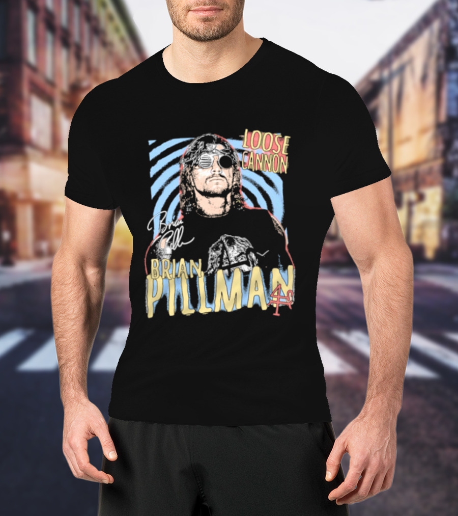 Brian Pillman Loose Cannon 4 Ever T-Shirt