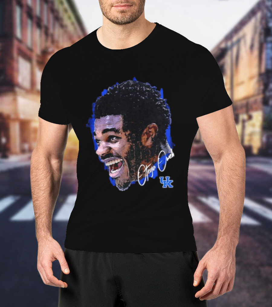 NCAA Men's Basketball Kentucky Wildcats Otega Oweh UK Basketball Fan Gear T-Shirt