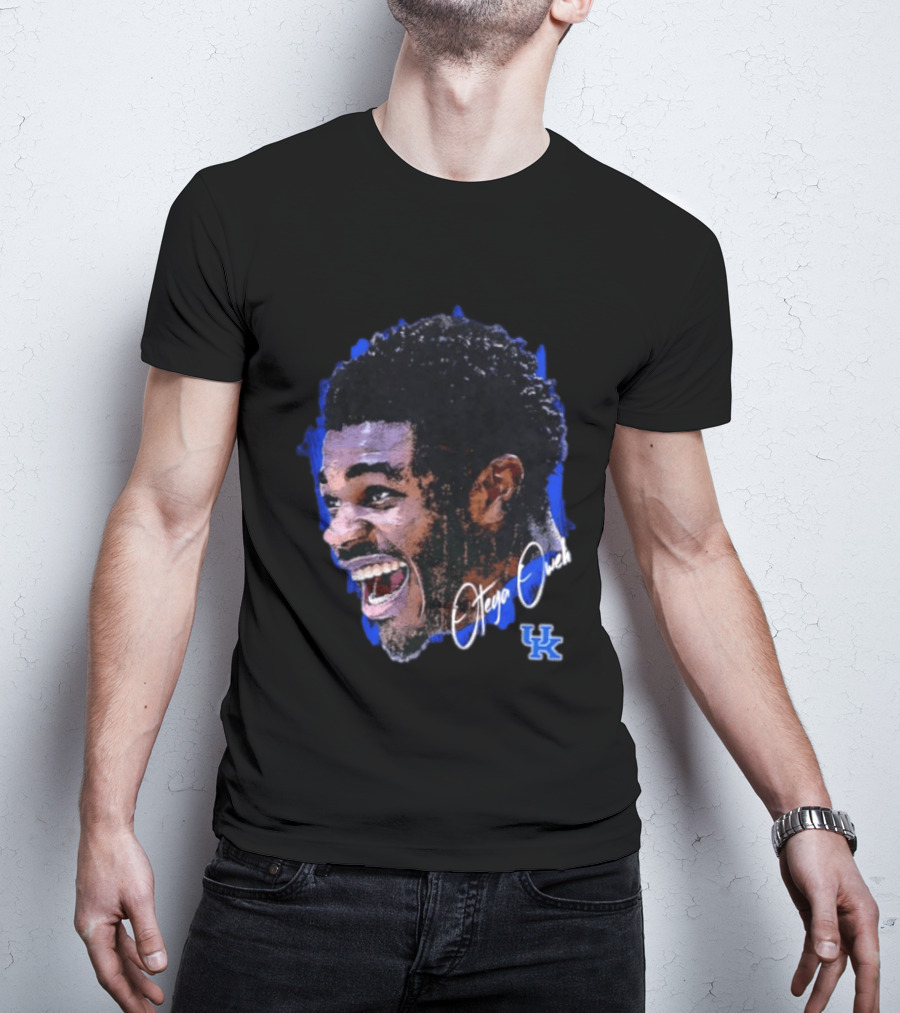 NCAA Men's Basketball Kentucky Wildcats Otega Oweh UK Basketball Fan Gear T-Shirt