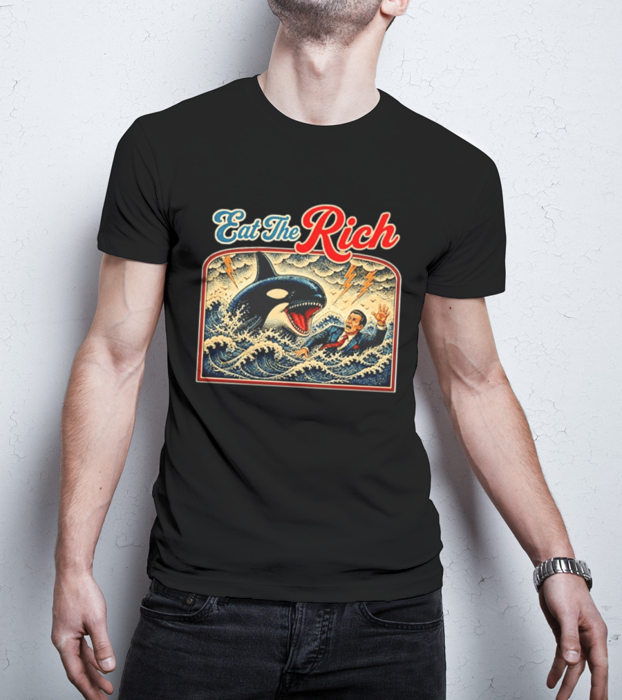 Eat The Rich Orca Billionaire T-Shirt